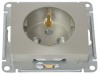 GSL001245 ∙ Systeme Electric Glossa Платина Розетка с/з со шторками