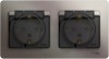 GSL001247 ∙ Systeme Electric Glossa Платина Розетка 2-ая с/з, со шторками, в сборе, IP44