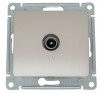 GSL001291 ∙ Systeme Electric Glossa Платина Розетка TV оконечная 1DB