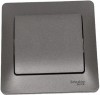 GSL001312 ∙ Systeme Electric Glossa Графит Выключатель 1-клавишный сх.1, 10AX (в сборе)
