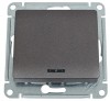 GSL001313 ∙ Systeme Electric Glossa Графит Выключатель 1-клавишный с подсветкой, сх.1а, 10AX