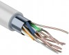 Кабель FTP 4PR x0,51 Premium (Cu) CAT5E PVC серый 305м Tantos