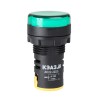 КЭАЗ 238693 AD22DS(LED) зеленый 24В AC/DC