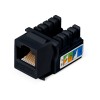 Cabeus KJ-RJ45-Cat.5e-90-BK (9482c)