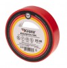Kranz KR-09-2204 | Изолента ПВХ 0.13х19 мм, 25 м, красная KRANZ | кратно 5 шт