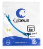 Cabeus PC-UTP-RJ45-Cat.5e-0.15m-BL (8989c)