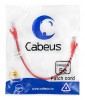 Cabeus PC-UTP-RJ45-Cat.5e-0.3m-RD (7660c)