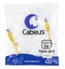 Cabeus PC-UTP-RJ45-CAT.5E-0.3M-YL