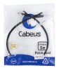 Cabeus PC-UTP-RJ45-Cat.5e-0.5m-BK-LSZH (9536c)