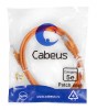 Cabeus PC-UTP-RJ45-Cat.5e-1.5m-OR (7697c)