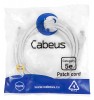 Cabeus PC-UTP-RJ45-Cat.5e-1.5m-WH-LSZH