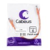 Cabeus PC-UTP-RJ45-Cat.6-0.3m-OR-LSZH (11180c)