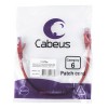 Cabeus PC-UTP-RJ45-Cat.6-0.3m-RD-LSZH (11173c)
