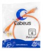 Cabeus PC-UTP-RJ45-Cat.6-0.5m-OR (8697c)