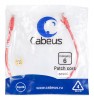 Cabeus PC-UTP-RJ45-Cat.6-0.5m-RD (8690c)