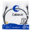 Cabeus PC-UTP-RJ45-Cat.6-1m-BK (8663c)