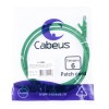 Cabeus PC-UTP-RJ45-Cat.6-1m-GN-LSZH (11169c)