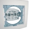 Systeme Electric SDN5800121 | Schneider Electric Sedna Бел Рамка 1-ая