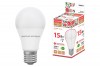 TDM ELECTRIC SQ0340-1514 НЛ-LED-A60-15 Вт-230 В-3000 К-Е27, (60х112 мм), Народная