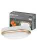 TDM ELECTRIC SQ0354-0028 ДПО "Антарес" 15Вт 6500К овал 221*131*68 мм мат.золото IP54