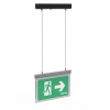VARTON Advanced Flip V1-EM-90432-30A01-4000365 Световой указатель "ВАРТОН" Flip-подвесной серии Advanced 3W IP40 3ч черный
