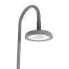 VARTON V1-S0-7IT03-07L72-6604040 Светодиодный светильник VARTON IONIK Top парк 40 Вт Road 4000К IP66 RAL7045 серый
