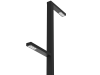VARTON V1-S0-90GLZ-54060-6506030 Осветительная система VARTON парковый Glight Z 2x30 Вт Urban 6000 мм 3000K RAL9005 черный