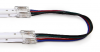 VARTON V4-R0-00.COB-RGB0.0003 Разъем 4PIN с проводом для LED ленты COB RGB 12 мм, лента - лента (1 шт)