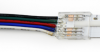 VARTON V4-R0-00.COB-RGBW.0002 Разъем 5PIN с проводом для LED ленты COB RGBW 12 мм, лента - источник питания (1 шт)