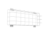 VARTON V4-R0-00355-21A01-2000165 Защитная решетка для аварийного светильника IP65 390х134мм белая с набором креплений